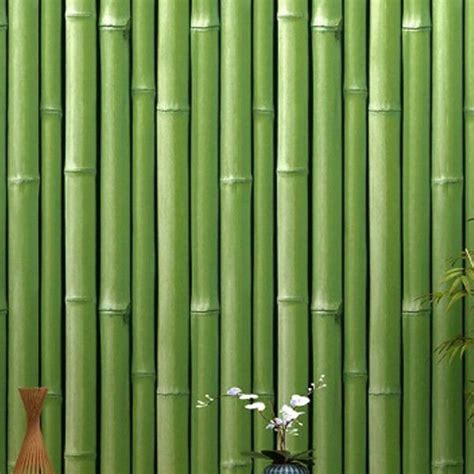 Jaamso royals Green Wooden Bamboo self adhesive wallpaper – JAAMSO ROYALS
