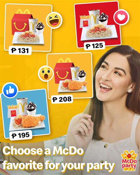 Party Packs Mcdonalds at James Schofield blog