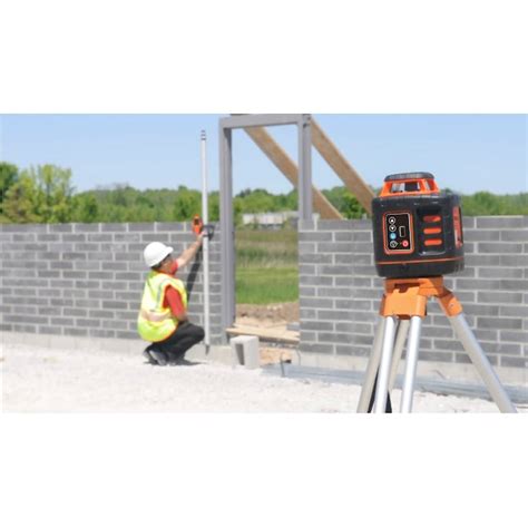 Johnson Level 200-ft Red Self-Leveling Rotary Laser Level 99-027K at ...