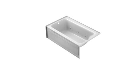 Jacuzzi R1S6036WLR1XXW Projecta 60" Three Wall Alcove Acrylic Whirlpool ...