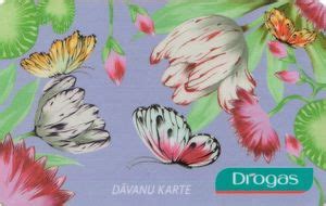 Gift Card: Butterfly purple (Drogas, Latvia(Drogas) Col:LV-DRO-007