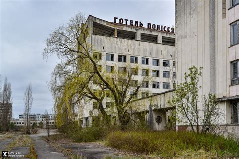 Chernobyl Exclusion Zone Map - Chernobyl 35 years later