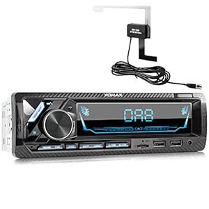 XOMAX XM-RD285 Car Radio with Built-in DAB+ Tuner, FM RDS, Handsfree ...