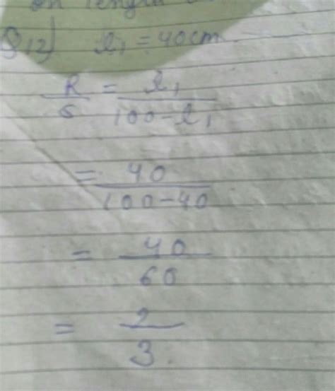 In a meter bridge, two unknown resistance r and s, when connected in ...