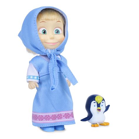 Masha and the Bear 12 Cm Toy Doll | Famous Cartoon | Ideal Gift Set for ...