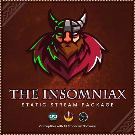 Insomniax - Animated Package - Overlaytemplate | Overlays, Animation ...