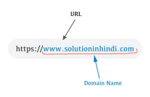 URL in Hindi - URL क्या है? और इसके प्रकार - Solution In Hindi