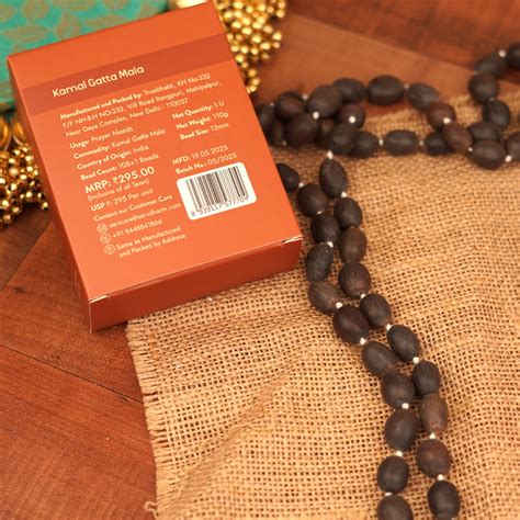 Natural Kamal Gatta Mala | Mala for Lakshmi Puja | 108 Beads – ServDharm