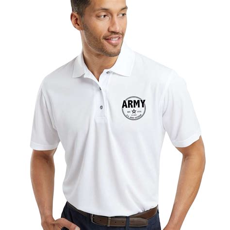 Army Veteran Performance Polo - Armed Forces Gear
