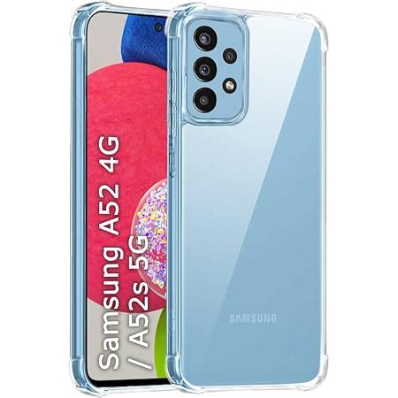 TheGiftKart Crystal Clear Back Cover Case for Samsung Galaxy A52 / A52s ...