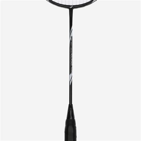 ADULT BADMINTON RACKET BR SENSATION 500 SET BLACK WHITE