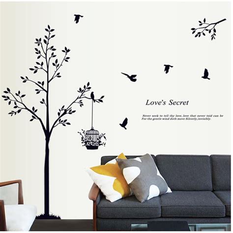Buy Corsica Nova Black Tree Wall Decal - 60 x 90 cm from Corsica by ...