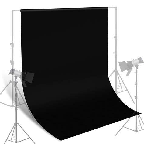Buy VERNALVERT Black Backdrop Photography Background - 8 x 10 FT Black ...