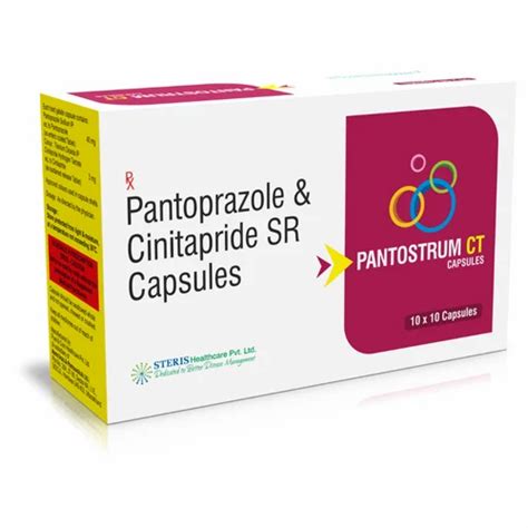 GASTROLOGY RANGE - Pantoprazole Cinitapride SR Capsules Wholesale ...