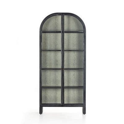 Joss & Main Adrie Cabinet-Black | Wayfair | Oak cabinets, Shop shelving ...