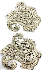 L A C E S T Y L E S, LS White Combine with Golden Sequence LACE Border ...