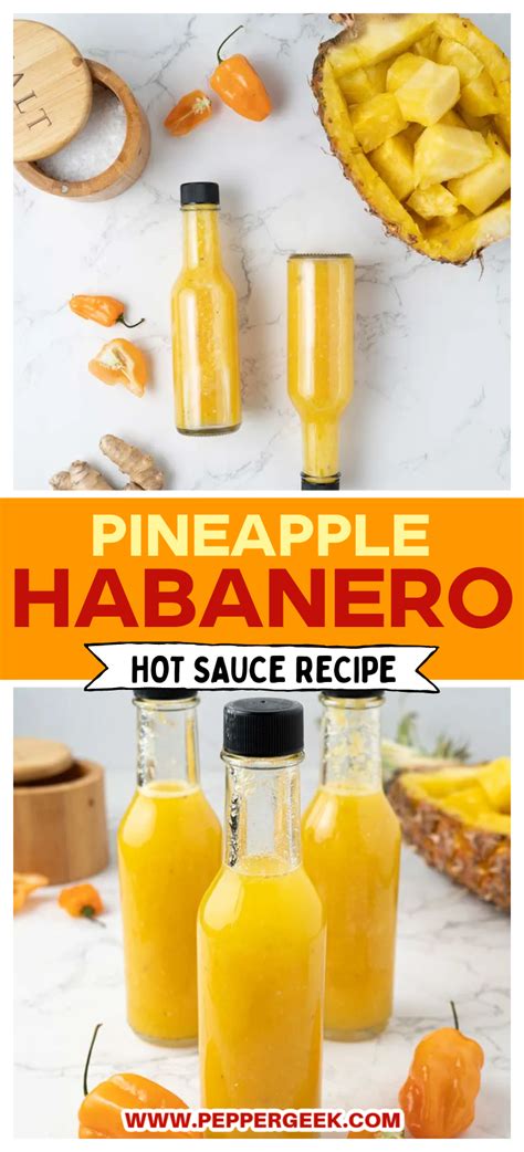 pineapple habanero sauce recipe