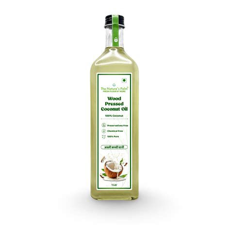 Coconut Wood Pressed Oil | Asli Kachi Ghani – The Natures Palm