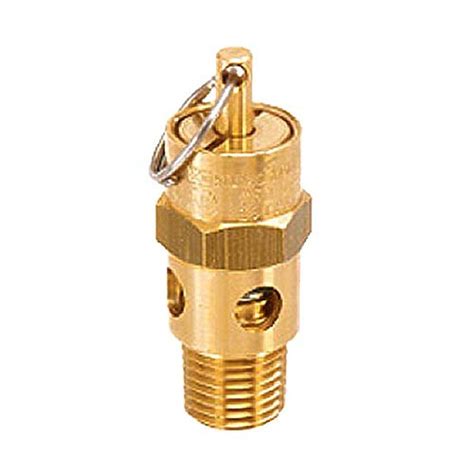 Midwest Control ST25-140 ASME Soft Seat Safety Valve, 140 psi, 1/4" NPT ...