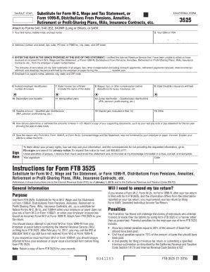 CA FTB 3525 2016 - Fill out Tax Template Online