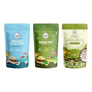 Absolute Nuts - Raw Makhana & Roasted Flavoured Makhana | Himalayan ...