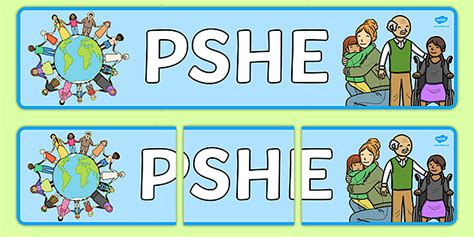 PSHE Banner | PSHE Display Resources | Twinkl Life - Twinkl