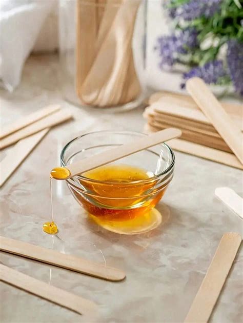 50 peças de palitos de madeira natural premium para artesanato ...