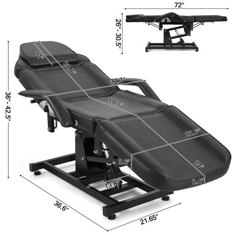 #2007 Electric Height Adjustable Massage Bed Massage Table | Massage ...
