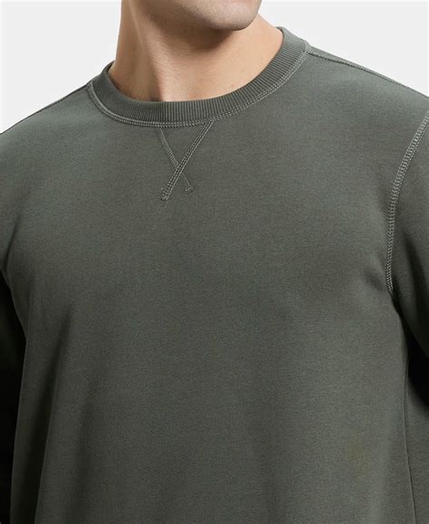 Buy Super Combed Cotton Rich Fleece Sweatshirt with StayWarm Technology ...