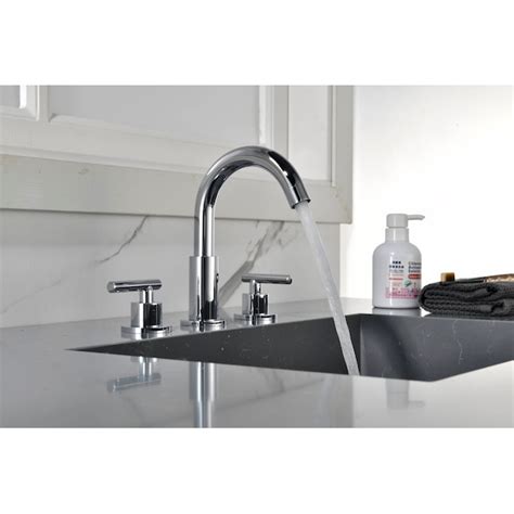 Royal Guard Chrome Widespread 2-handle WaterSense Mid-arc Commercial ...