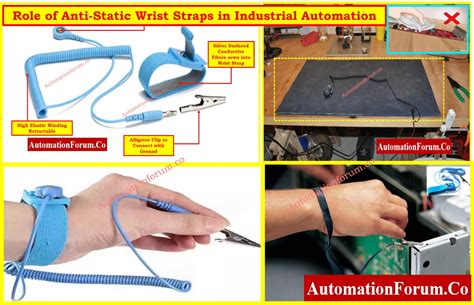 Role of Anti-Static Wrist Straps in Industrial Automation