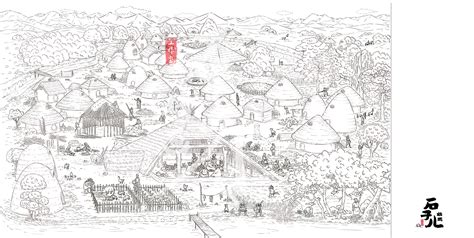 全景手绘中国史-穿越时空看文明|插画|绘本|石子儿绘本工作室 - 原创作品 - 站酷 (ZCOOL)