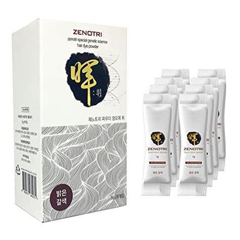 Buy ZENOTRI Hair Dye Powder Hwi - 8 Packs per Box, Easy Self Hair ...