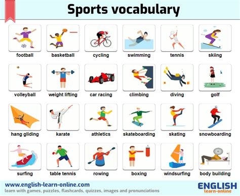 Types of Sports 的图像结果
