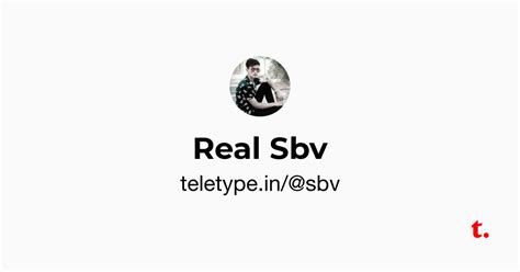 Real Sbv — Teletype