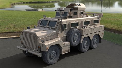 Cougar MRAP Mine Resistant Ambush Protected Vehicle - 3D Model by 3dstudio