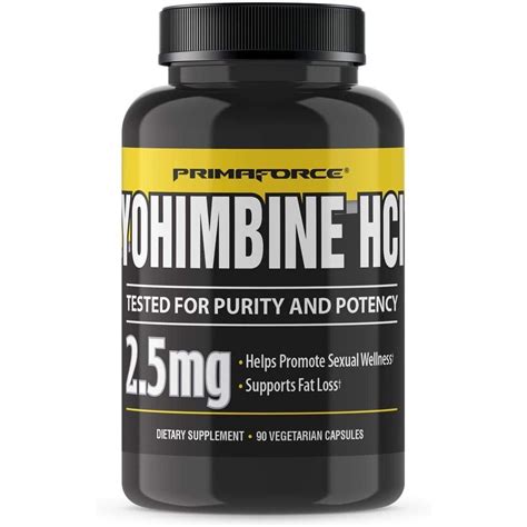 PrimaForce Yohimbine HCL(90 Capsules) – Only Powders