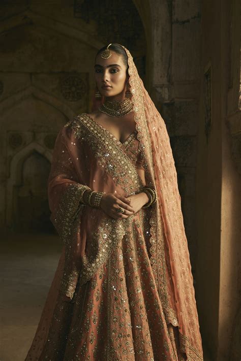Rust Panel Lehenga – arbyrheakapoor