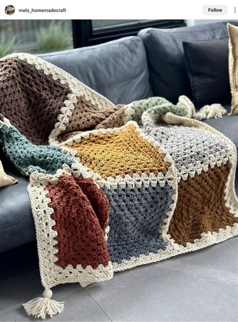 Image result for Granny Square Blanket Pattern