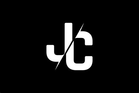 JC J C Letter Logo Design with a Creative Cut. 5038630 Vector Art at ...