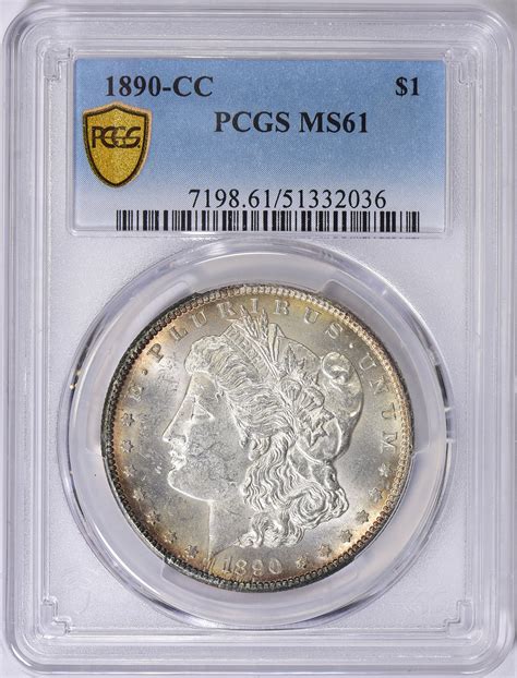 1890-CC Morgan Silver Dollar PCGS MS-61 (Item 1755888 ...