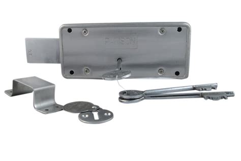 RAMSON Steel Soldier 5 Lever Stainless Door Lock with Side Clamp & Key ...