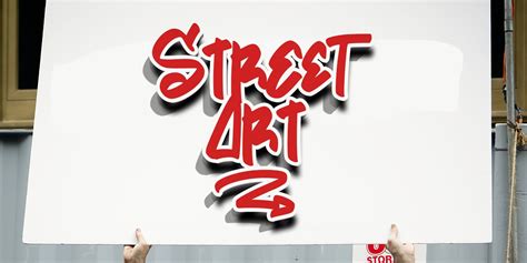 Street Art: скачать шрифт и установить для веб-сайта и фотошопа бесплатно.