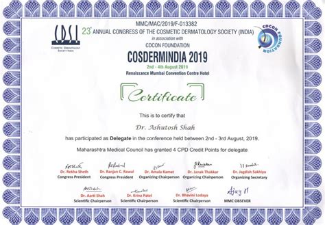 Certificates