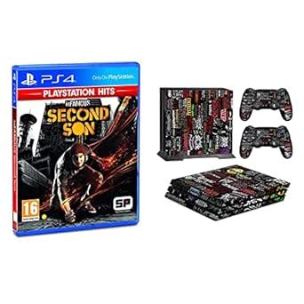 Buy Infamous Second Son Hit (PS4)+Fox Micro®PS4 Pro Console Graffti ...
