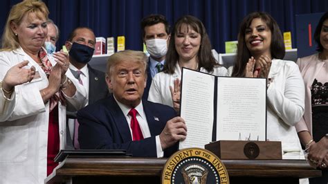 Trump Holds Prescription Drug-Pricing Order In Search Of Deal : NPR