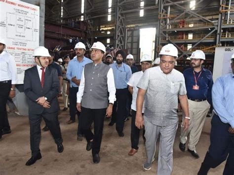 Goa Chief Minister Dr. Pramod Sawant visited GSL