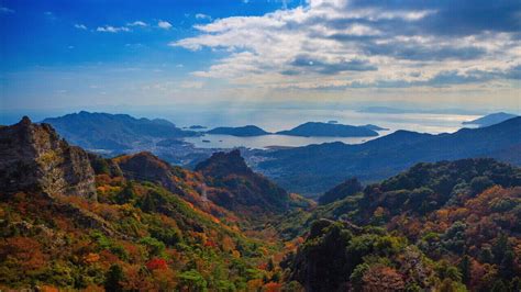 Nationalparks in der Region Setouchi in Japan