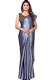 Buy Anni Designer Sarees For Women Black Color Art Silk Printed Saree ...