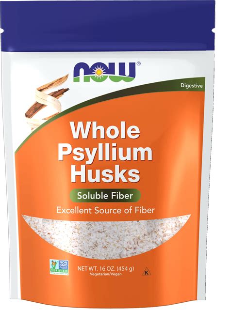 Amazon.com : NOW Psyllium Husk Powder,24-Ounce : Dietary Fiber ...